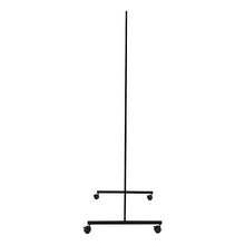 Load image into Gallery viewer, Norwood Commercial Furniture Clear Room Divider Partition - Portable Sneeze Guard Screen on Wheels for Social Distancing, Home, Office, Waiting Area, or School 3.5’ W x 6.5’ H Single Panel w/Crossbar
