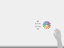 Load image into Gallery viewer, Dritz 3169 Rainbow Color Wheel Selector