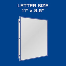 Load image into Gallery viewer, Oxford Lightweight Sheet Protectors, Non Glare Matte, Top Load, Letter Size Plastic Sleeves, Reinforced 3 Hole Punch for Binders, 200 per Box (33266)