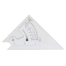 Load image into Gallery viewer, Pacific Arc Adjustable 8 Inch Triangle Plain Edge for Drafting, Architect, Engineer