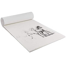 Load image into Gallery viewer, 9" X 12" Premium Sketch Pad Art Paper for Pencil, Charcoal, Pastel, Pen and Color Marker - 40 Per Pack by AmberCity (1 Pack)