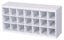 Load image into Gallery viewer, ArtBin 6828AG Paint Storage Tray, Art & Craft Supply Storage, Super Satchel System Accessory, Wall Mountable 21 Compartment Paint Organizer, White