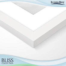 Load image into Gallery viewer, Icona Bay 11x14 White Picture Frame with Removable Mat for 8x10 Photo, Modern Style Wood Composite Frame, Wall Mount Only, Bliss Collection