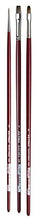 Load image into Gallery viewer, da Vinci Oil & Acrylic Series 5015 Russian Black Sable Paint Brush Set, Multiple Sizes, 3 Brushes (Series 1640, 1840, 1845)