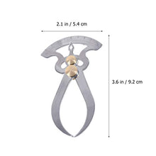 Load image into Gallery viewer, DOITOOL Stainless Steel Inside Outside Calipers Ceramic Pottery Measuring Tools Inside Outside Divider for Carving Shaping Clay Sculpture Modeling