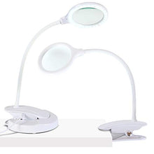 Load image into Gallery viewer, Brightech LightView Portable - Battery Powered Magnifying Glass with Bright LED Light, Stand & Clamp - Magnifying Lamp for Mobile Estheticians, Makeup Artists, Painting, Sewing, Crafts, Reading