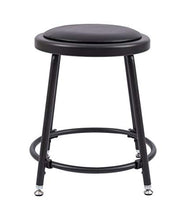 Load image into Gallery viewer, Stand Up Desk Store Stackable Adjustable-Height Classroom Office Workstation Stool (Black)