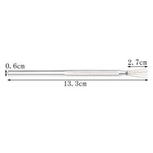 Load image into Gallery viewer, pengxiaomei 2pcs Clay Needle Tools, Feather Wire Texture Tool for Clay Pottery Sculpting Texturing Modeling Tools
