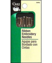 Load image into Gallery viewer, Dritz 56RE Ribbon Embroidery Hand Needles, Assorted Sizes (14-Count)