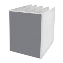 Load image into Gallery viewer, Acrimet Desk Metal File Sorter 4 Sections (White Color)