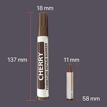 Load image into Gallery viewer, Furniture Repair Wood Repair Markers Touch Up Repair pen-17PC-Markers and Wax Sticks,for Stains,Scratches,Wood Floors,Tables,Carpenters,Bedposts-8 Felt Tip Wood Markers,8 Wax Sticks with Sharpener Kit
