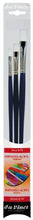 Load image into Gallery viewer, da Vinci Oil & Acrylic Series 5105 Impasto Synthetic Paint Brush Set, Multiple Sizes, 3 Brushes (Series 7105)
