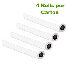 Load image into Gallery viewer, EcoChit 24" x 150' CAD Inkjet Bond Paper Rolls, 92 Bright 20lb, 2" core, 4 Rolls per Case