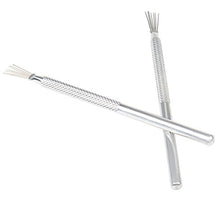 Load image into Gallery viewer, pengxiaomei 2pcs Clay Needle Tools, Feather Wire Texture Tool for Clay Pottery Sculpting Texturing Modeling Tools