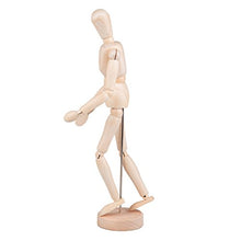 Load image into Gallery viewer, Tosnail 12 Inches Tall Wooden Mannequin Artist Manikin with Stand - Great for Drawing or Desktop Decor - Pack of 2