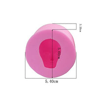 Load image into Gallery viewer, Head Modeling Silicone Molds Polymer Clay Mold Fondant Baking Tools Ultra-light Clay Mold