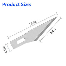 Load image into Gallery viewer, Exacto Knife Blades 100 Pack #11 Precision Knife Replacement Blades for Art and Craft Scrapbooking Supplies Caving Stencil