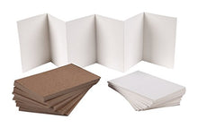 Load image into Gallery viewer, Arnold Grummer Zig-Zag Book, 4-1/2 x 5-3/4 Inches, White, Pack of 12