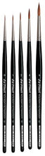 Load image into Gallery viewer, da Vinci Brushes 5359 da Vinci Watercolor Russian Red Sable 5359-5 Brush Includes Series 36 Sizes 0, 1, 2, 4 & 6-Round Shape, Set