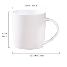 Load image into Gallery viewer, Corikee 330ML 11.2 OZ White Ceramics Mug For Coffee/Tea/Water/Latte