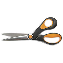 Load image into Gallery viewer, Fiskars 175800-1002 Razor-edge Softgrip Scissors, 8 Inch, Black
