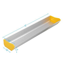 Load image into Gallery viewer, DELIOU Dual Edge Aluminum Emulsion Scoop Coater for Silk Screen Printing Coating Tool (12 inch)