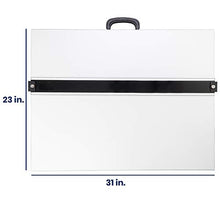 Load image into Gallery viewer, Pacific Arc Drafting Board, Portable Drafting Table with Parallel Bar, 23 x 31 Inches