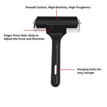 Load image into Gallery viewer, Accfore 3 Pack Soft Rubber Brayer, Rubber Glue Roller for Printmaking Ink Paint Block Stamping Gluing Wallpaper and Arts & Crafts(2.4 inch and 4 inch)