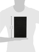 Load image into Gallery viewer, Chartpak Self-Adhesive Vinyl Capital Letters and Numbers, 1/2 Inches High, Black, 201 per Pack (01010), 1/2 Inch High