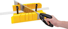 Load image into Gallery viewer, Stanley 1-20-600 Saw Storage Miter Box with Saw, Black