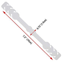 Load image into Gallery viewer, The Beadsmith Fablastic Mask Mate Adjustable Extenders, 7.5 inches, White Color, 2 Pack, Make Your Mask More Comfortable, Extension Hook for Extending Masks, Extender Strap