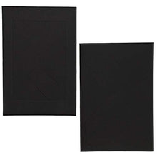 Load image into Gallery viewer, Cardboard Photo Picture Frame Kraft Paper Easel (Black, 4 x 6 In, 50 Pack)