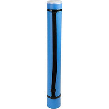 Load image into Gallery viewer, Juvale Blue Expandable Storage Tube for Posters, Blueprints, and Artwork (24 to 40 Inches)