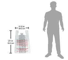 Load image into Gallery viewer, Reli. Thank You T-Shirt Bags (350 Count), Plastic - Bulk Shopping Bags, Restaurant Bag - T-Shirt Plastic Bags in Bulk - (11.5" x 6.5" x 21") White/Thank You