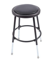 Load image into Gallery viewer, Stand Up Desk Store Stackable Adjustable-Height Classroom Office Workstation Stool (Black)