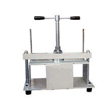Load image into Gallery viewer, INTBUYING A4 Steel Notes Invoice Bookbinder Press Screw Bookbinding Financial Receipt Flattening Papermaking Machine