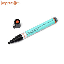 Load image into Gallery viewer, ImpressArt - Metal Stamp Enamel Marker for Metal Stamping & Engraving DIY Jewelry Acrylic Ink (Black)