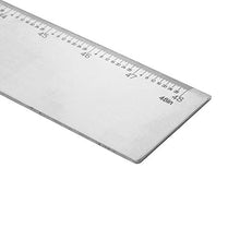 Load image into Gallery viewer, Pacific Arc 48" Straight Edge Stainless Steel, Inch Graduations, 0.09" Thick Steel, English Scale, Heavy Duty