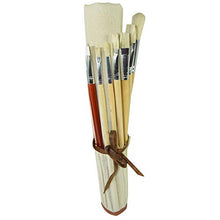 Load image into Gallery viewer, Hide & Drink, Artist Paint Brush Canvas Roll-Up with Leather Lining Storage Wrap / 24 Slots / Workshop Art Study Handmade :: Manta