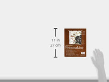 Load image into Gallery viewer, Strathmore Paper 400 Series Printmaking Pad, Heavyweight, 8"x10", White, 20 Sheets