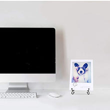 Load image into Gallery viewer, Teamkio 4 Pack Improved Anti-Slip 6 Inch Plate Holder Display Stand, Picture Frame Holder Stand, Easel Display Stand, Book Display Stand