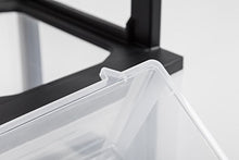 Load image into Gallery viewer, IRIS USA MC-360-TOP Plastic Storage Drawer, Rolling Cart with Organizer Top, 6, Black