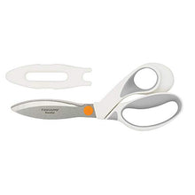 Load image into Gallery viewer, Fiskars Crafts PowerCut Softgrip Shears (9, White/Grey