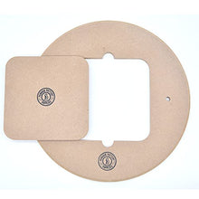 Load image into Gallery viewer, Penguin Pottery Bat System for Potters Wheel - Includes 8 Bat Inserts - Great for Saving Space - Increase Productivity for Mugs, Pots and Other Small Pieces