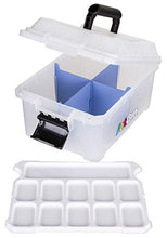Load image into Gallery viewer, ArtBin Sidekick Art and Craft Supply Storage with Paint Pallet Tray (6816AG)