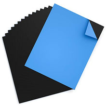 Load image into Gallery viewer, Magnet Sheets with Adhesive 8" x 10", Magicfly 15 Pack Flexible Magnetic Sheets for Photos, Crafts and Die Storage, Easy Peel & Stick