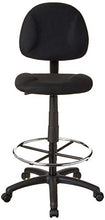 Load image into Gallery viewer, Boss Office Products Ergonomic Works Drafting Chair without Arms in Black