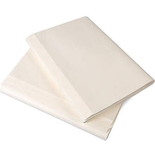 Load image into Gallery viewer, ZOENHOU 200 Sheets 13.6 x 27.2 Inch (34.5 x 69 cm) Xuan Paper for Chinese Japanese Calligraphy, Half-raw Half-ripe Sumi Ink Drawing Rice Pape Without Grids for Chinese Japanese Character Writing