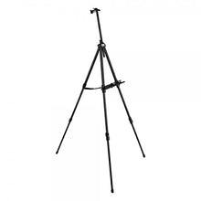 Load image into Gallery viewer, SoHo Urban Artist Travel Painting Field Easel - Light Weight Plein Aire Design, Foldable with Adjustable Height and Carry Bag - Black Anodized Aluminum