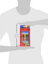 Load image into Gallery viewer, Faber-Castell Grip Watercolor EcoPencils - 12 Water Color Pencils with Brush